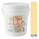 ぬるもり　テンダートップけいそう～ローラーで塗れるけいそう土塗り壁材　カラー４１色あり～ 玉子色［157］