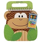 Stephen Joseph Shaped Sketch Pad-Monkey [並行輸入品]