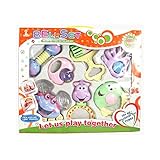 赤ちゃんのガラガラのスーツ発話啓発パズル玩具（7pcs）