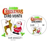 手品屋 ジャンボクリスマスカードモンテ＜サンタとトナカイが入れ替わる観客参加型マジック！盛り上がります！＞日本メーカー