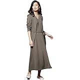 Amazon Co Jp ドゥクラッセ Uvスラブ ウエストポイントワンピース Xxlチャコール 服 ファッション小物