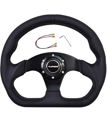 Amazon | MOMO 競技専用ステアリングホイール MOD.26 260mm LEATHER 