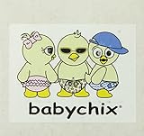Babychix 4 Teeny with Muah Ceramic Keepsake Diaper, White/Blue by Babychix