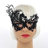 Weryn(TM) 謎エンジェル9つのモデルレースの様々な形状は、ボールがマスクレース新しいガールブラックマスクハロウィーン仮装画報[フェニックス]