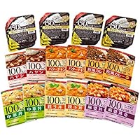 大塚食品 マイサイズ【詰め合わせ24食入り】 欧風カレー、バターチキンカレー、ハヤシ、親子丼、中華丼、麻婆丼(各2食&times;6種) マンナンごはん(12食)