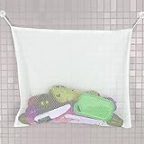 bennyue オモチャ収納袋　お風呂ハンモク　片付けネット　メッシュバッグ吸盤式 多用途 子供玩具　学習収納　子供部屋収納 ダイヤコーポレーション おもちゃが洗える収納ネット 壁掛け式 テトロン製 