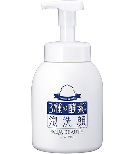 Amazon | スクワビューティ 3種の酵素配合泡洗顔 セット 毛穴 くすみ