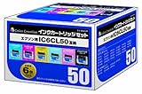 Color Creation EPSON IC6CL50互換 使い切り 6個パック CIE-I...