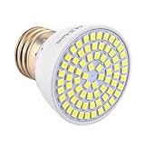 Ruanyi E27 72LED 7W 2835SMD 600-700Lm暖かい白いクールな白色LEDスポットライトAC 220-240V ( 色 : Cool White )