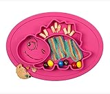 Qshare - シリコン製 お食事用ミニマット 赤ちゃん 幼児適用 BPAフリー 滑り止めランチョンマット