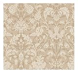 York Wallcoverings AD8175SMP Veranda Floral Damask 8 x 10 Wallpaper Memo Sample [並行輸入品]