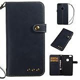 Aireratze(TM) Huawei P10 Lite ケース 良質PUレザーケース 横開き 手帳型　携帯電話用 [USBケーブルは無料です]　カバー カード収納ポケット付き　マグネット式　ストラ