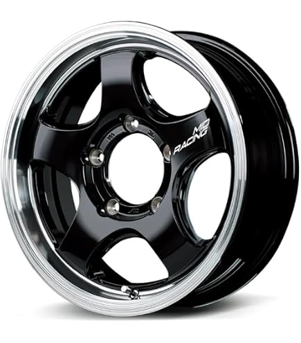 Amazon.co.jp: 【ホイールのみ 4本】MID RACING R06 18インチ 8.5J+45