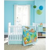 Disney Baby Finding Nemo 4-Piece Crib Bedding Set by Disney [並行輸入品]