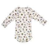 (ocean&ground)オーシャン＆グラウンド長袖ボディシャツ 新生児 半袖 肌着 1620355 FACE FACE ベビー 赤ちゃん 半袖ロンパース 女の子 男の子 ボディスーツ 肌着