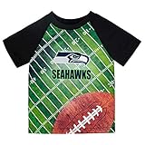 Gerber Childrenswear NFLシアトル・シーホークスBoys 2018shortスリーブフィールドTee、ブラック、2t