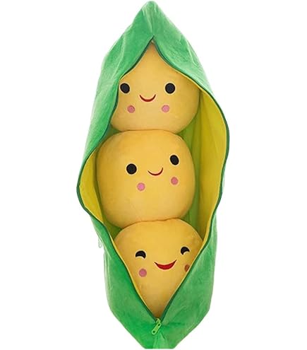 Amazon.co.jp: AOQI 巨大エンドウ豆 ぬいぐるみエンドウ豆ポッド枕