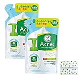 【医薬部外品】アクネス 薬用ふわふわな泡洗顔 つめかえ用 140ミリリットル (x 2)