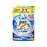 (まとめ）花王 アタック抗菌EX クリアジェル 詰替 1.6kg〔×5セット〕