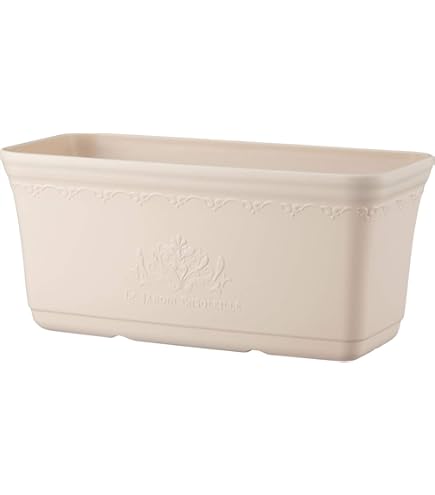 Amazon | グリーンパル プランター目皿付 ホワイト D-650 | 受皿