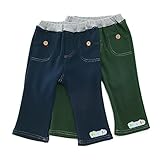 【アウトレット】Piccolo 長丈パンツ(70～90cm)キムラタンの子供服 (34411-144) 90 カーキ