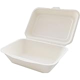 ナガオ 使い捨て 紙食器 弁当箱 18.4cm 10枚セット 3289007