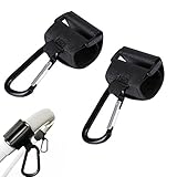 GoodsLand 万能フック マルチフック ベビーカー フック マジックテープ カラビナ 頑丈 荷物 ハンドルフック カー用品 アウトドア GD-CARABAND