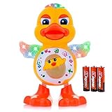 Toysery Musical Dancing Toys Duck Lights Action Kids Music Toys for Kids Batteries Included [並行輸入品]