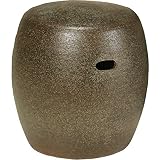 信楽焼 信楽BEST SELECTION 窯肌スツール(全高37cm×全幅37cm)