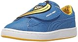 PUMA ユニセックス・キッズ Minions Basket Wrap Statement Leather Kids カラー: ブルー
