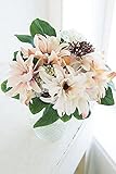 COVENT GARDEN（コベントガーデン） ピンクダリア・ブーケ 造花 人工観葉植物 TT-16 【まとめ買い×6セット】