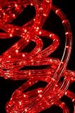 LEDロープライト赤で33 ft