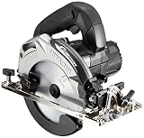 日立工機 深切り電子丸のこ のこ刃径165mm 1050W 逆5゜傾斜切断機構 切込み深さ調整機構 LEDライト、チップソー付 ブラック C6MEY(B)