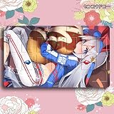 センコウドロー カードゲームプレイマット ウマ娘 タマモクロス マウスパット アニメグッズ 収納ケース付き マジック ザ ギャザリング カード枠あり (60cm×35cm×0.2cm)