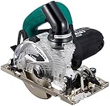 日立工機 集じん丸のこ のこ刃径125mm のこ刃別売り AC100V 1050W 傾斜切断可 LEDライト付 C5YB2(SN)ショートコード仕様、本体のみ