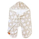 baby.e-sleep(ベビーイースリープ)プリエール コパン 足付きアフガン 日本製 オーガニックダブルガーゼ