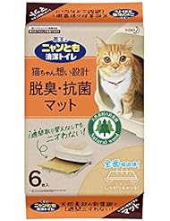 花王 ニャンとも清潔トイレ 脱臭・抗菌マット 6枚入り [猫用トイレ]