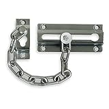 Battalion 1HEX7 Door Guard, Chain, Satin Chrome by Battalion