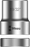 Wera Zyklop 8790 HMC 1/2 Socket, Hex head 19/32 x Length 37mm by Wera