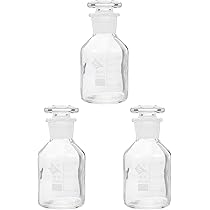 大きい蓋付き　ガラス瓶　試薬瓶 大きい蓋付き ガラス瓶 試薬瓶