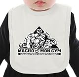 Macho'mon Gym ネクタイを有する有機ビブ Medium