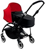 Bugaboo Bee3 Stroller & Bassinet - Red - Black - Black by Bugaboo [並行輸入品]