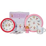 Martin Gulliver 7 Piece Childrens Melamine Gift Set - BALLET BUNNIES by Martin Gulliver