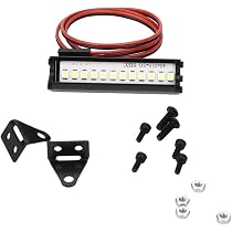 Amazon.co.jp: RCカー LED RCカーライトバー RCルーフランプ 高輝度