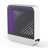 ストレージシェルフ 電子モスキートキラーノンケミカルUSB電源昆虫キャッチャースマートライトコントロールLED光触媒非放射蚊のトラップ屋内と屋外のUV光吸引ファン付き