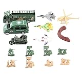 子供玩具プラスチック兵士の贈り物おもちゃの車/トラック/タンクサンドテーブルモデル-16 PC
