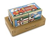 Melissa & Doug Vehicles Sound Blocks [並行輸入品]