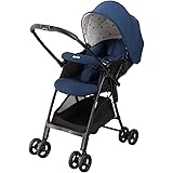 Aprica(アップリカ) A型ベビーカー カルーンエアーメッシュ AB 1か月～36か月まで 軽量 両対面 (ネイビー) 2177782