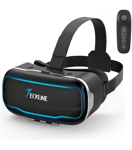 Amazon | TECKLINE VRゴーグル スマホ用 ヘッドマウントディスプレイ