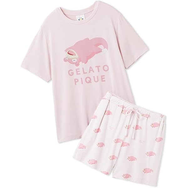 Amazon | [ジェラート ピケ] ベビモコ ヤドン パーカ&ショートパンツ